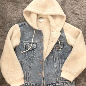 Sherpa lined Jean jacket
